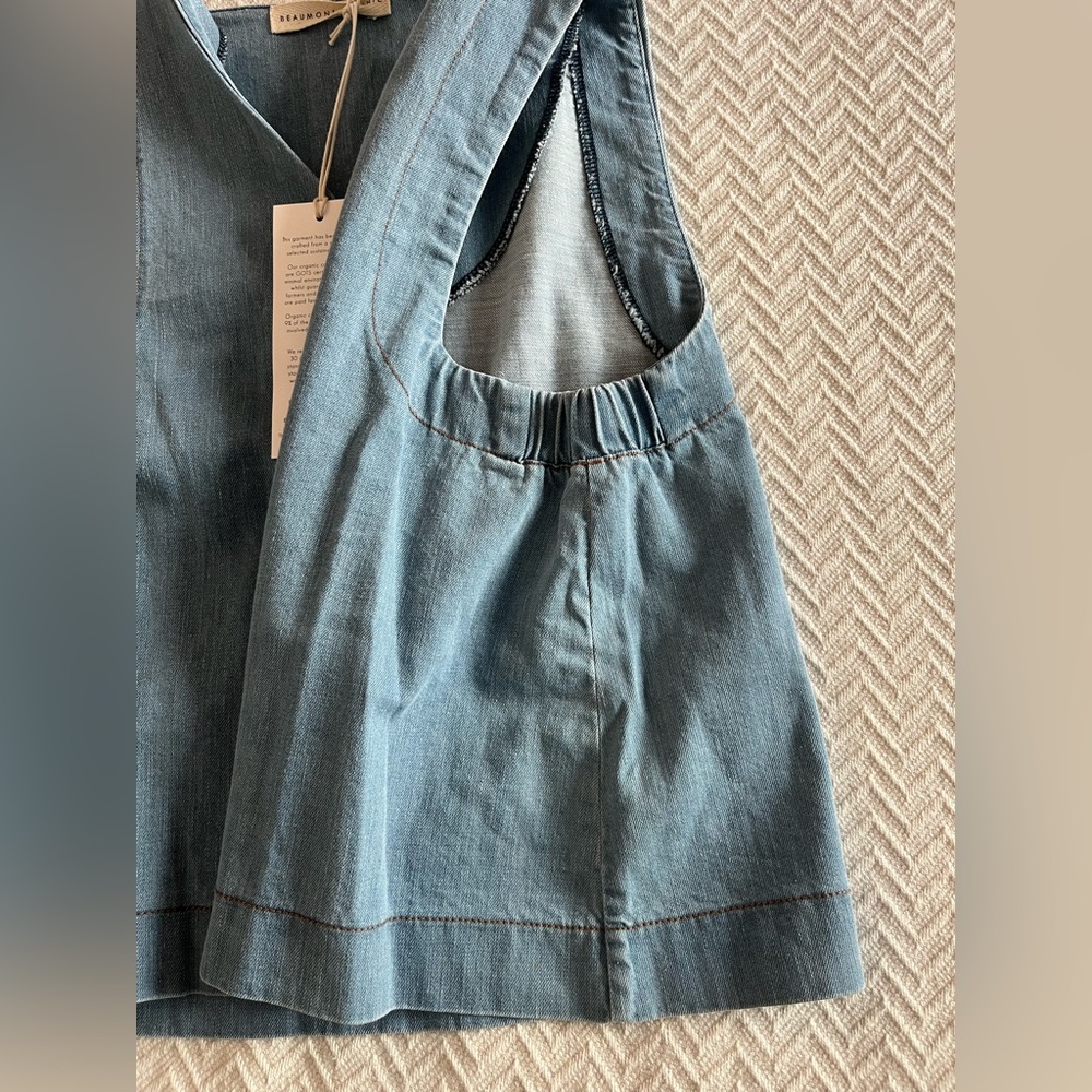 Beaumont Organic Denim Vest - Picture 13 of 14